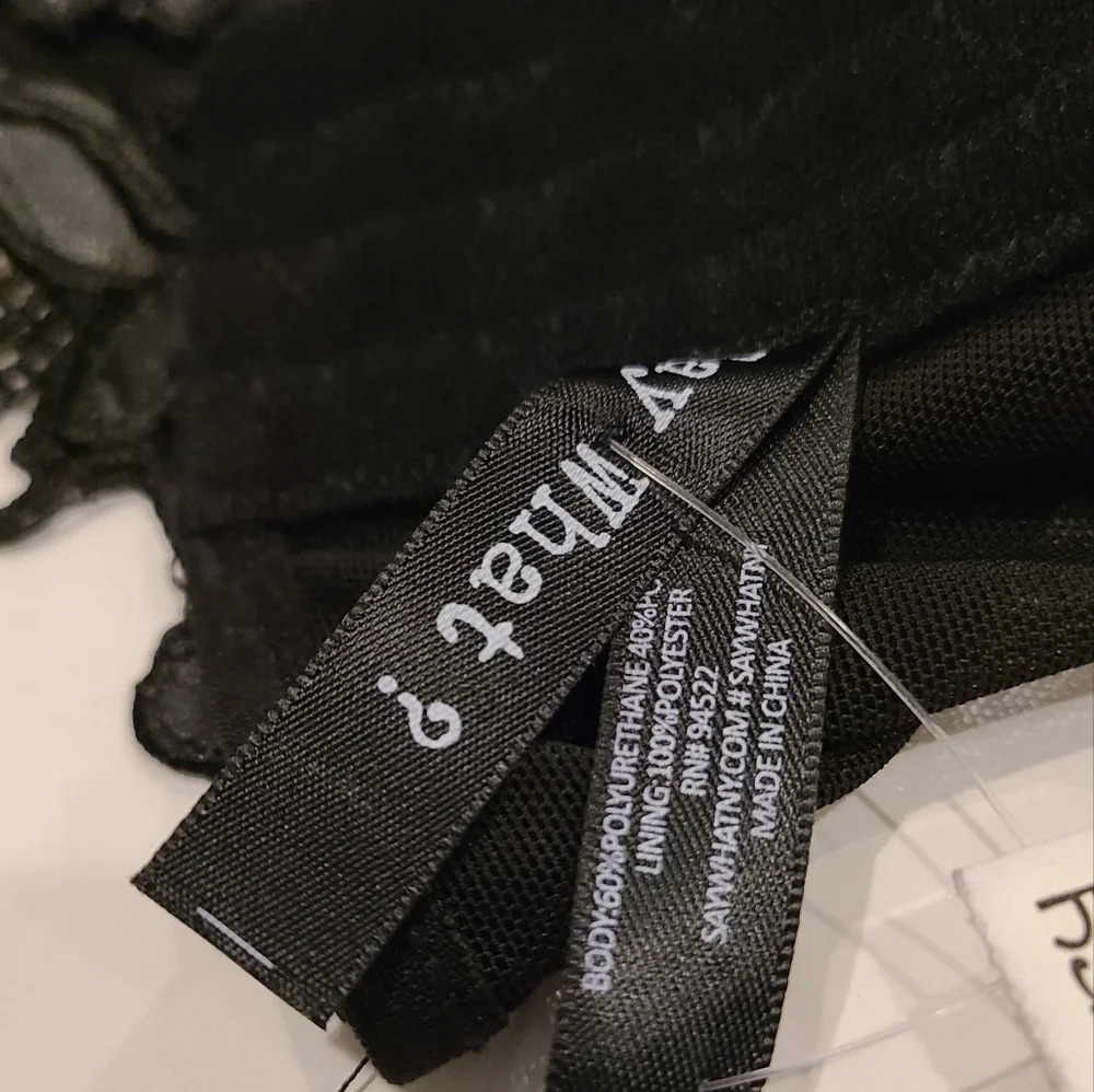 Nwt "Say what" junior Bralette Sz.L black - Picture 14 of 15